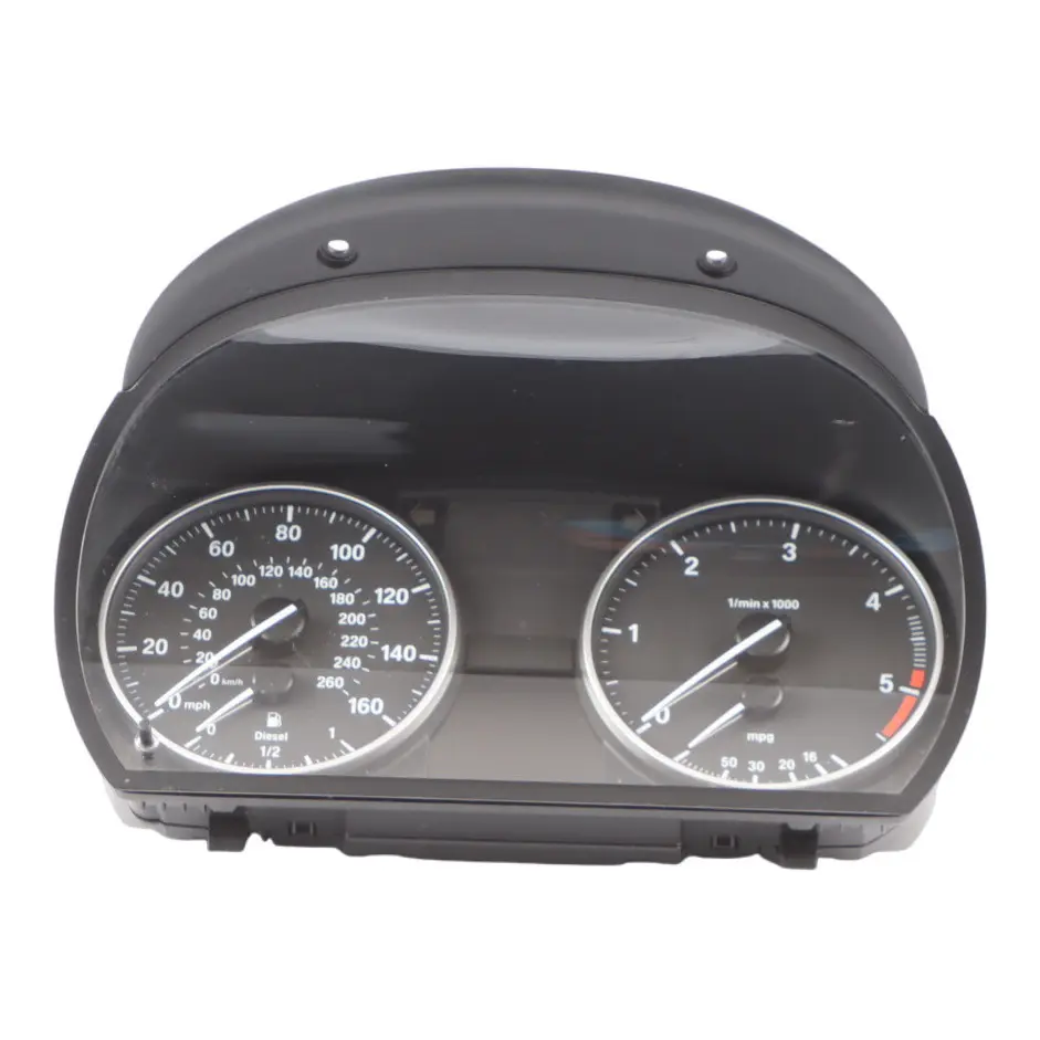 BMW 3 Series E90 E91 Instrument Cluster Speedo Clocks Diesel Manual 9166849