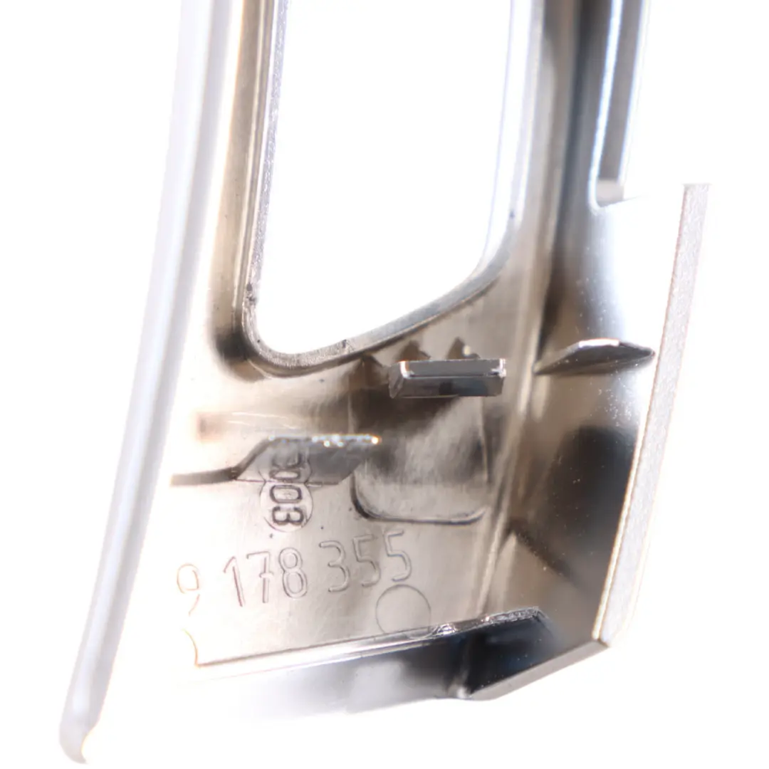 Garniture Verrouillage L'Accoudoir Central Argent pour BMW F07 GT à propos du numéro de pièce 9178355 BMW F07 GT Garniture Verrouillage L'Accoudoir Central Argent - SKU 9178355 - Numéro de pièce 9178355