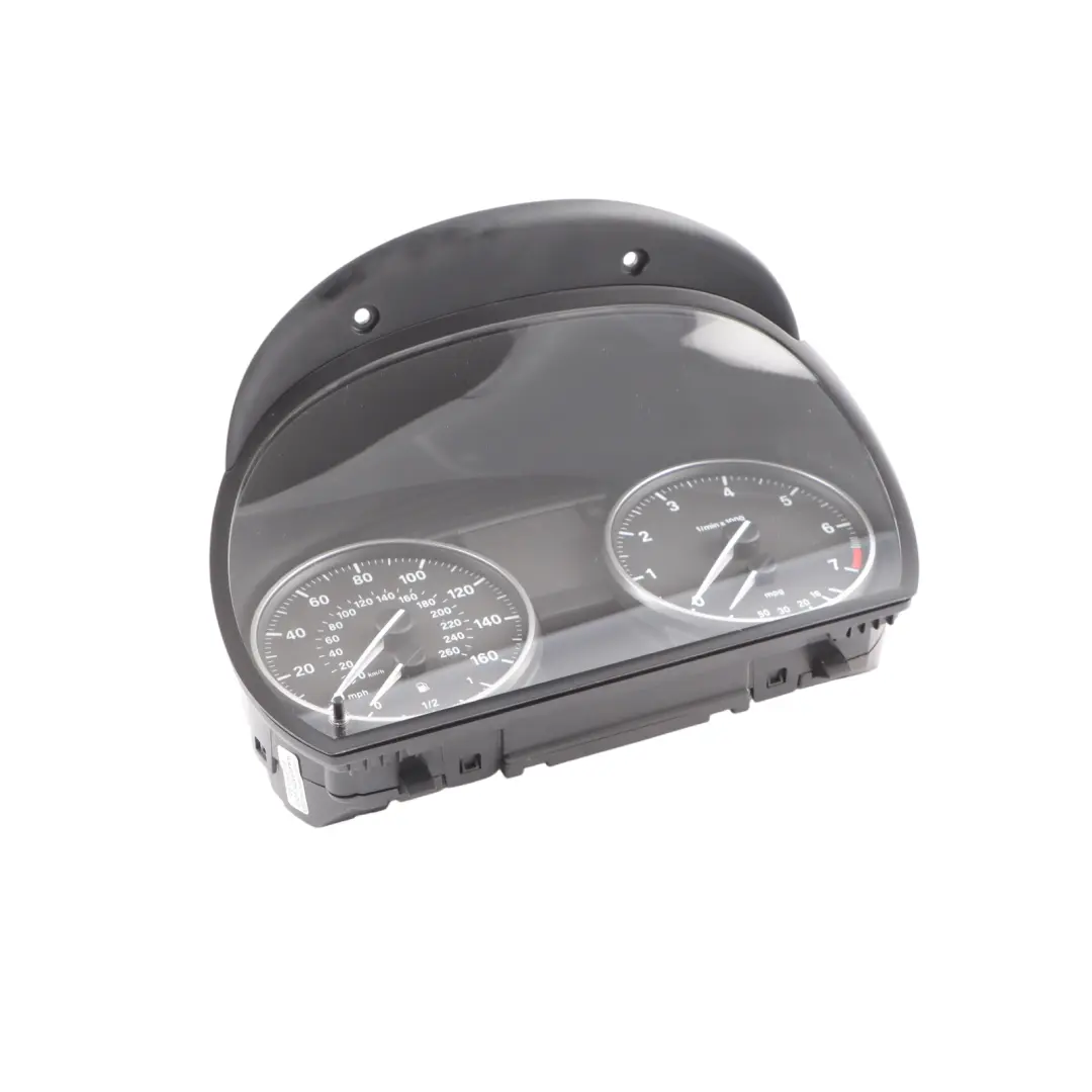 BMW 3 E90 E91 E92 1 Petrol Instrument Cluster Speedo Clocks MPH Manual - SKU 9187053-1 - Part number 9187053