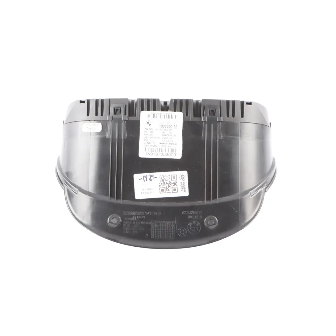 Instrument Cluster Speedo Clocks MPH Manual to BMW 3 E90 E91 E92 1 Petrol with Part number 9187053 BMW 3 E90 E91 E92 1 Petrol Instrument Cluster Speedo Clocks MPH Manual - SKU 9187053-1 - Part number 9187053