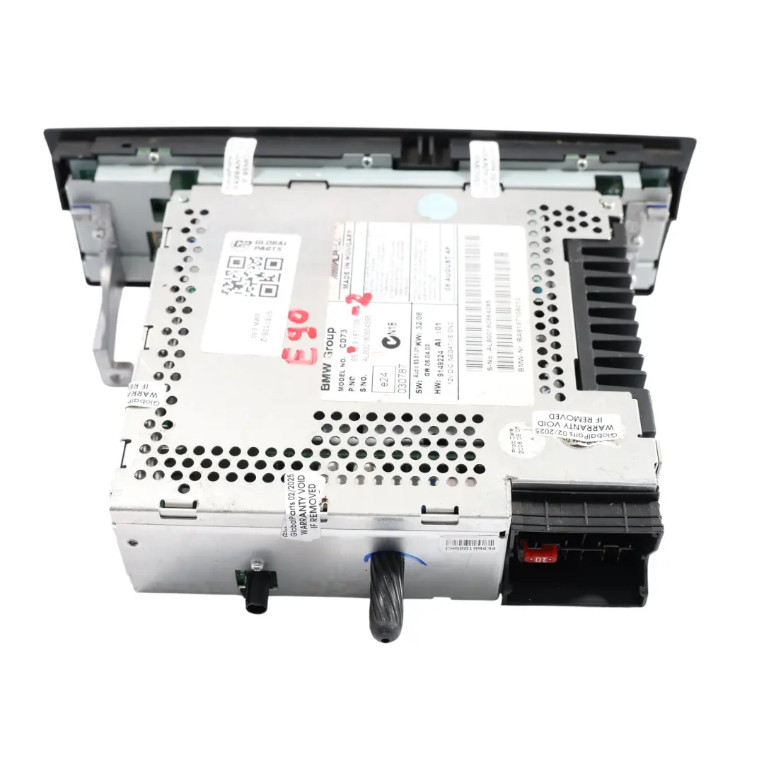  Autoradio CD Player BMW E81 E82 E87 E88 E90 E91 E92 Radio Professional - SKU 9187108-2 - Part number 9187108