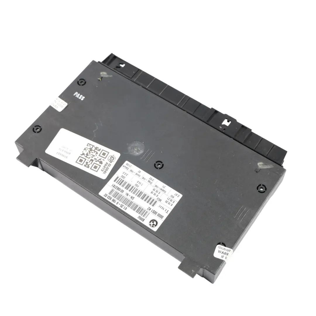 BMW E70 E71 Seat Control Unit Module ECU - SKU 9196933 - Part number 9196933