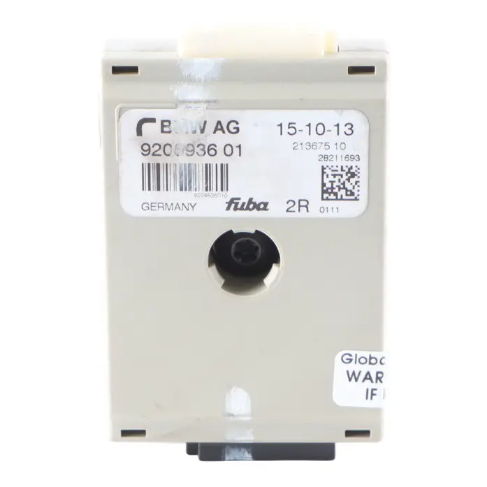Antena Aérea Filtro Supresión Ruido Unidad Control Derecha para BMW F12 con número de pieza 9206936 BMW F12 Antena Aérea Filtro Supresión Ruido Unidad Control Derecha - SKU 9206936 - Número de pieza 9206936