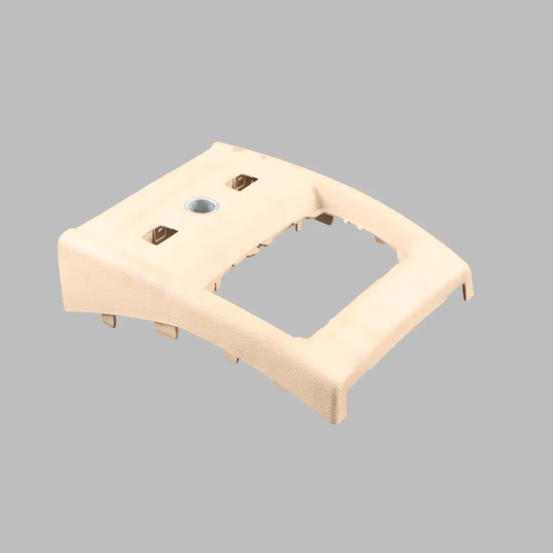 Centre Tunnel Console Air Grille Surround Cover Trim Panel to BMW F36 Rear with Part number 9235496 BMW F36 Rear Centre Tunnel Console Air Grille Surround Cover Trim Panel - SKU 9235496 - Part number 9235496