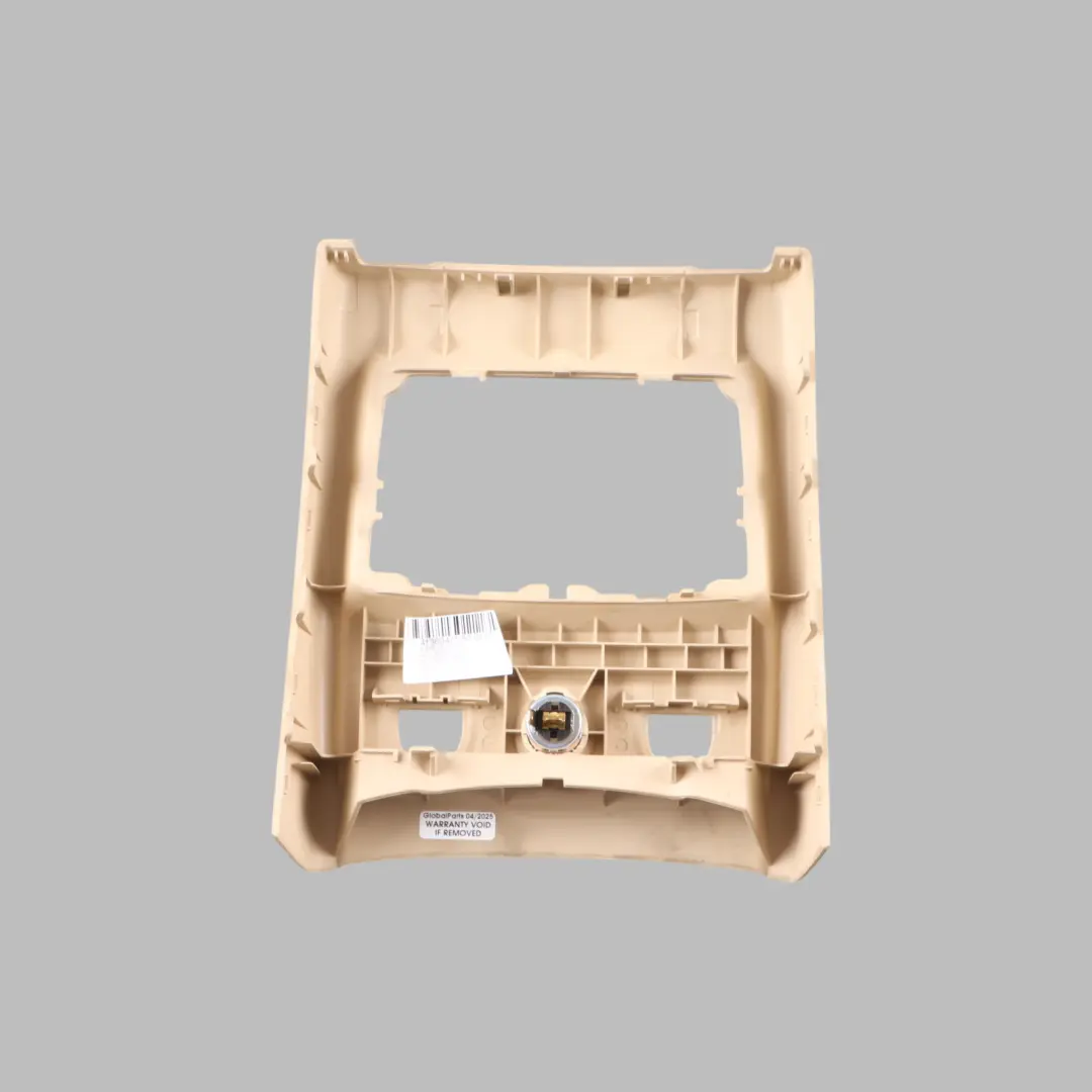 Centre Tunnel Console Air Grille Surround Cover Trim Panel to BMW F36 Rear with Part number 9235496 BMW F36 Rear Centre Tunnel Console Air Grille Surround Cover Trim Panel - SKU 9235496 - Part number 9235496