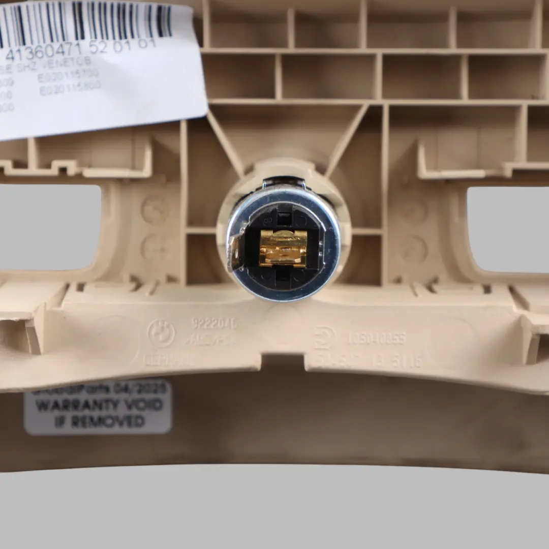 BMW F36 Tylna Środkowa Konsola Kratka Nawiewu Ramka Osłony - SKU 9235496 - Numer Części 9235496