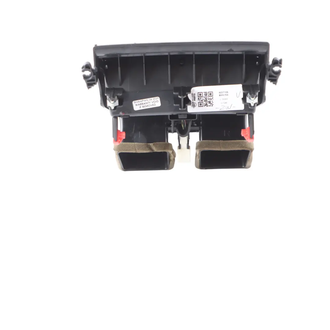 BMW F06 Gran Coupe Rear Centre Console Fresh Air Grille Vent Black - SKU 9237105 - Part number 9237105