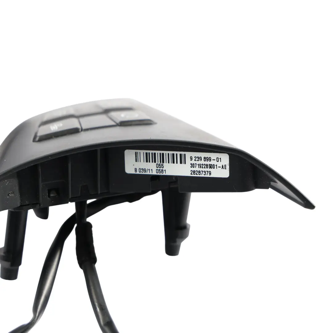 Interruptor Multifunción Radio Botones De Control Del Volante para BMW X5 E70 con número de pieza 9239899 BMW X5 E70 Interruptor Multifunción Radio Botones De Control Del Volante - SKU 9239899 - Número de pieza 9239899