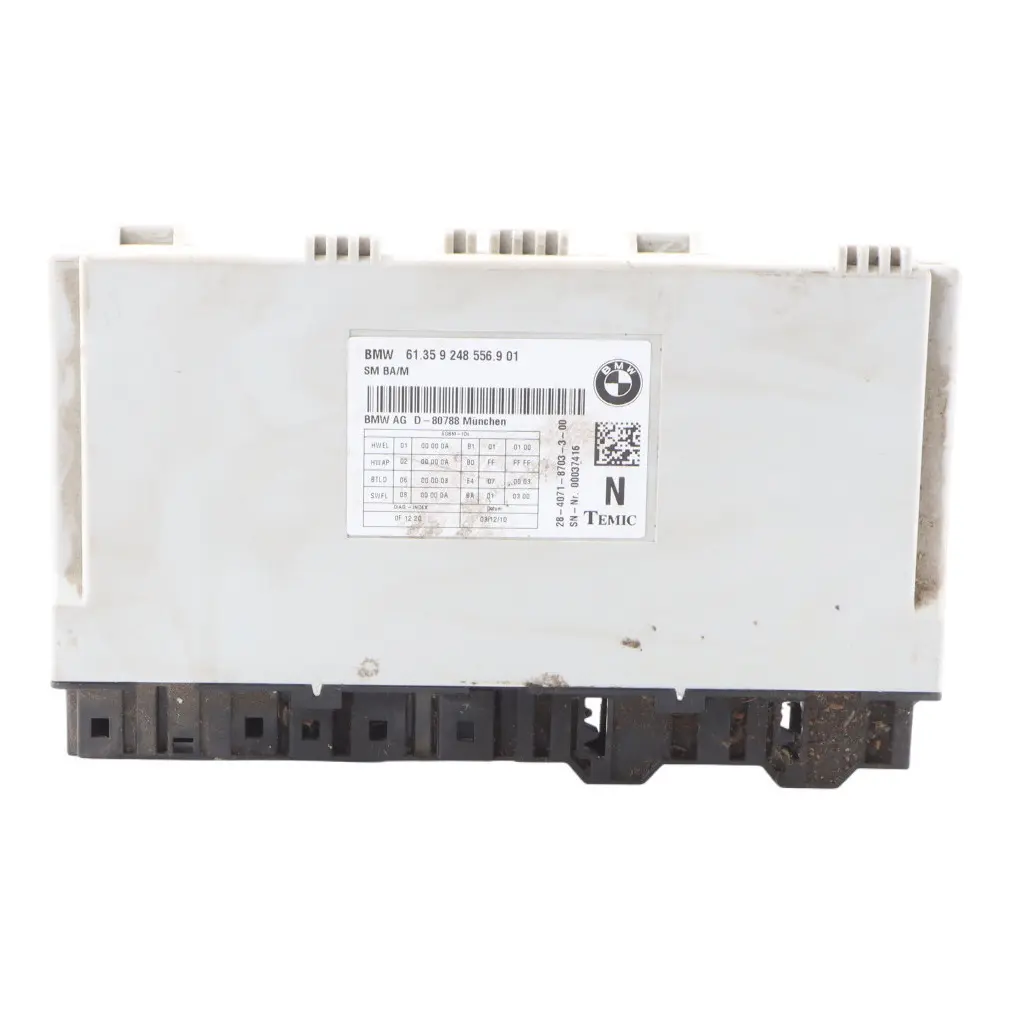 BMW F01 F10 F12 F30 Front Seat Electrical Control Unit Module ECU BA/M 9248556