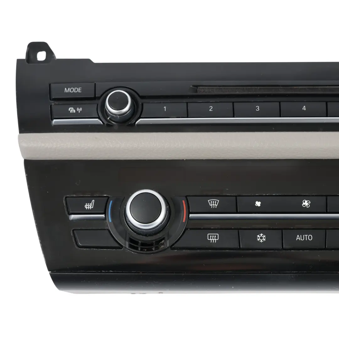 BMW F10 F11 Radio Aire Acondicionado A/C Control Panel Interruptor Gris - SKU 9249708-2 - Número de pieza 9249708
