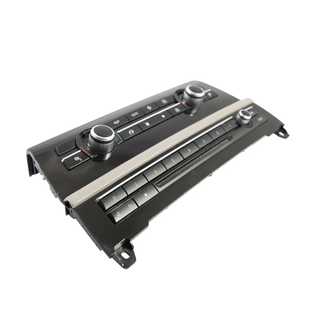 BMW F10 F11 Radio Aria Condizionata A/C Pannello Interruttori Grigio - SKU 9249708-2 - Numero di parte 9249708