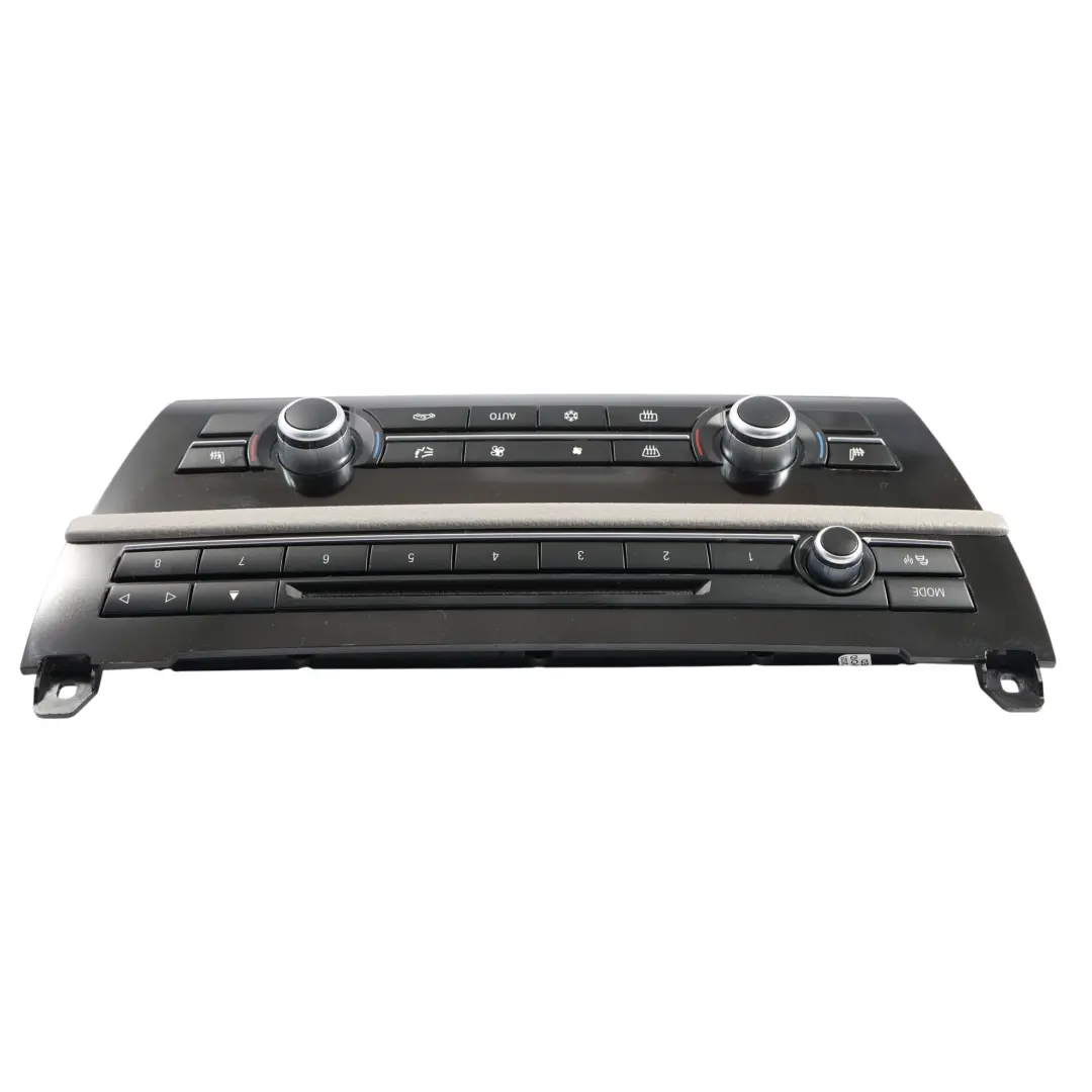 BMW F10 F11 Radio Aria Condizionata A/C Pannello Interruttori Grigio - SKU 9249708-2 - Numero di parte 9249708