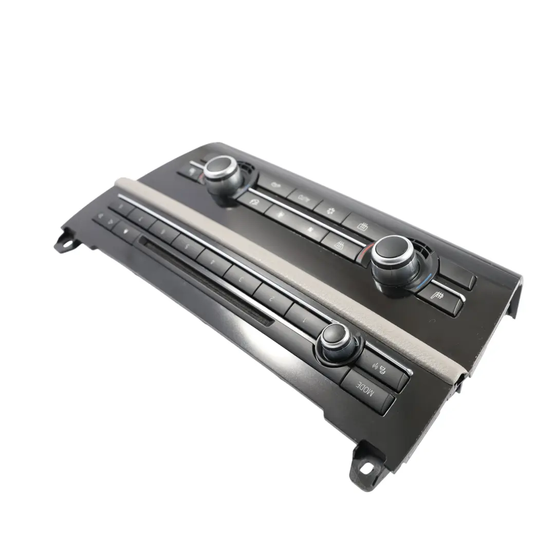 Radio Aria Condizionata A/C Pannello Interruttori Grigio per BMW F10 F11 con numero di parte 9249708 BMW F10 F11 Radio Aria Condizionata A/C Pannello Interruttori Grigio - SKU 9249708-2 - Numero di parte 9249708