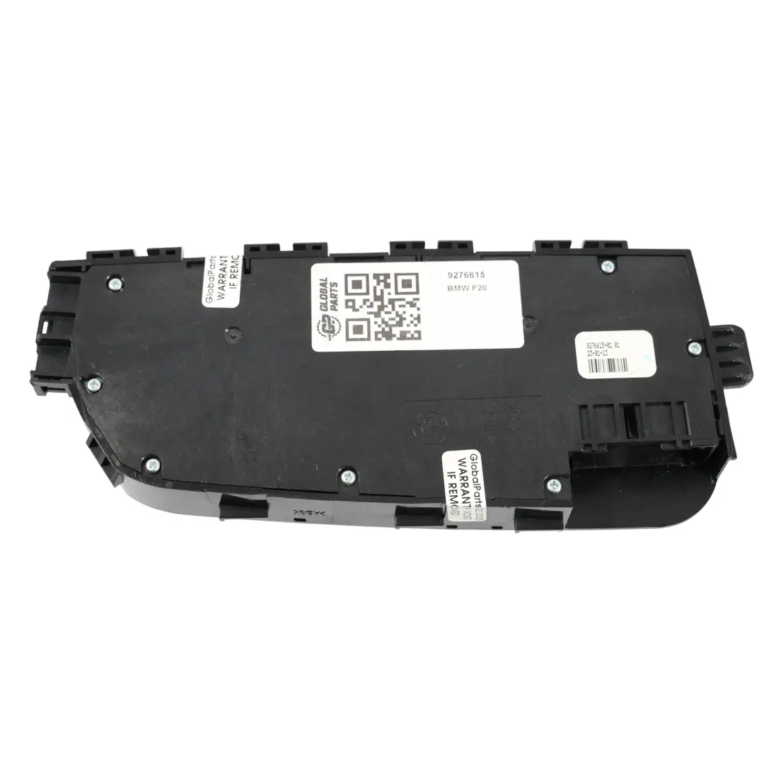 Interrupteur De Siège Avant Gauche Unité De Commande pour BMW F20 F30 F40 à propos du numéro de pièce 9276615 BMW F20 F30 F40 Interrupteur De Siège Avant Gauche Unité De Commande - SKU 9276615 - Numéro de pièce 9276615
