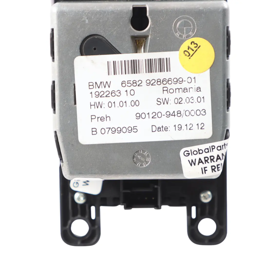 iDrive Switch BMW F32 Multifunction Button Controller to with Part number 9286699 iDrive Switch BMW F32 Multifunction Button Controller - SKU 9286699-3 - Part number 9286699