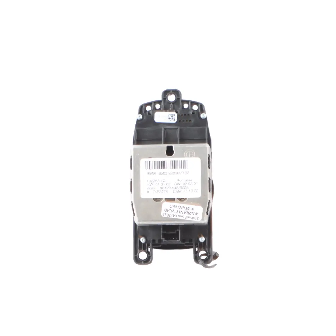 iDrive Interrupteur BMW F10 F20 F21 F30 Unité contrôle multifonctions pour à propos du numéro de pièce 9286699 iDrive Interrupteur BMW F10 F20 F21 F30 Unité contrôle multifonctions - SKU 9286699-5 - Numéro de pièce 9286699