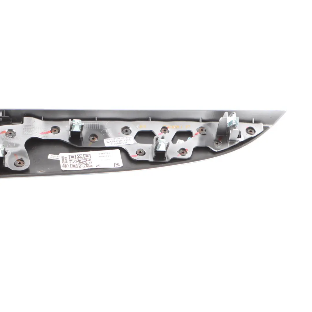  Dashboard Panel BMW F20 F21 F22 Passenger Side Dash Trim Cover Silver - SKU RHD-9286761 - Part number 9286761
