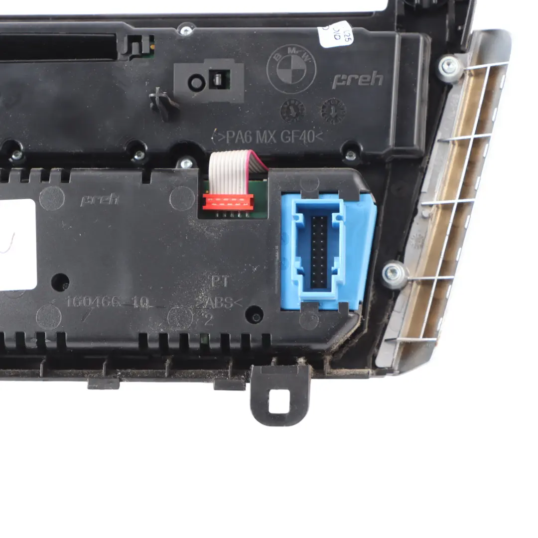 A/C Air Condition Heater Volume Control Switch Block Panel to BMW F07 with Part number 9299065 BMW F07 A/C Air Condition Heater Volume Control Switch Block Panel - SKU 9299065 - Part number 9299065