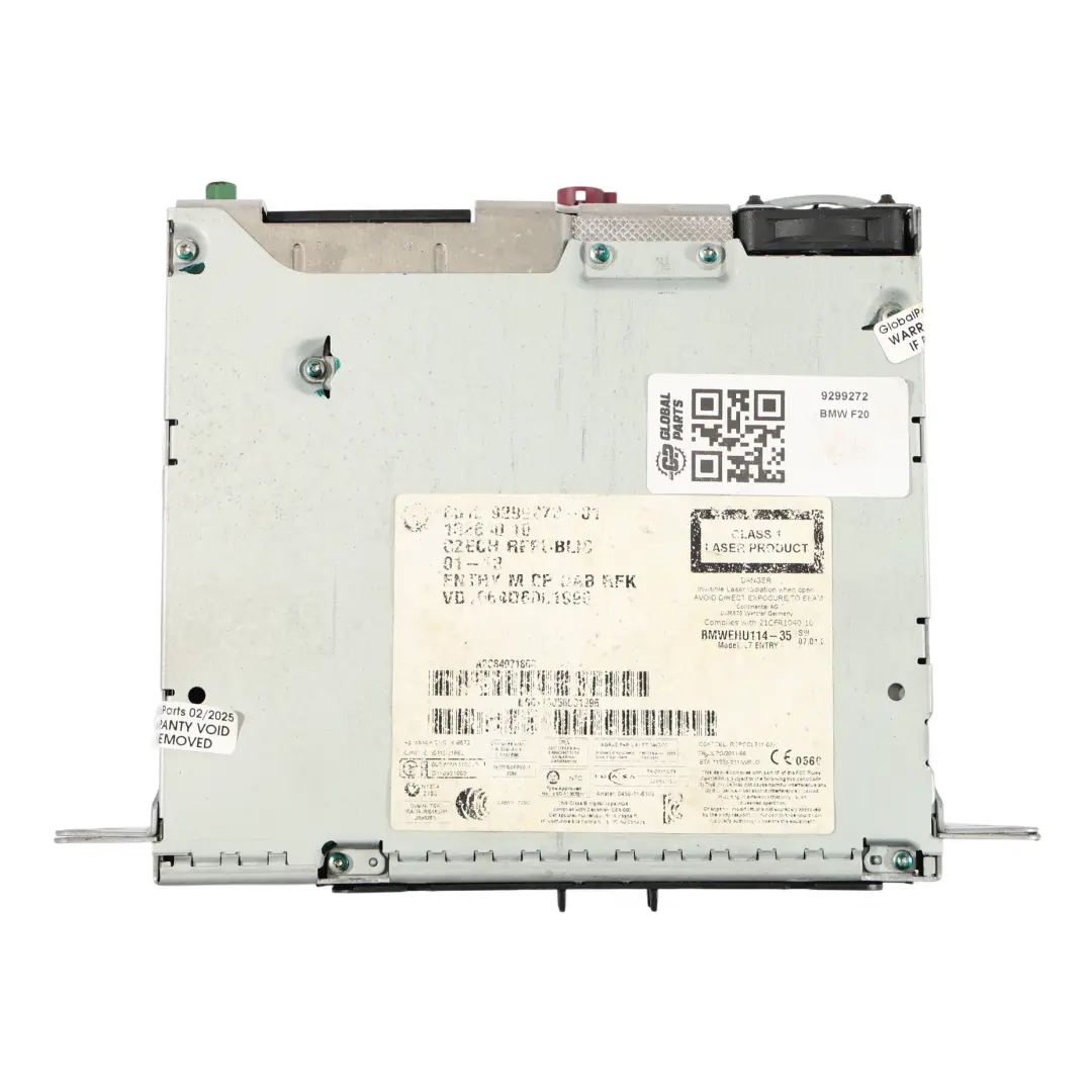 Autoradio Stereo BMW F20 F30 F31 CD DAB Nav Unità Principale per con numero di parte 9299272 Autoradio Stereo BMW F20 F30 F31 CD DAB Nav Unità Principale - SKU 9299272 - Numero di parte 9299272