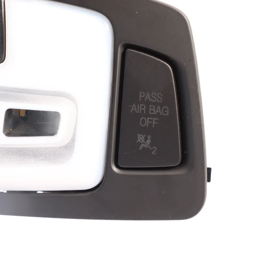 Roof Centre Function Light Panel Switch Unit Black to BMW F23 F33 F83 M4 with Part number 9305794 BMW F23 F33 F83 M4 Roof Centre Function Light Panel Switch Unit Black - SKU 9305794-1 - Part number 9305794