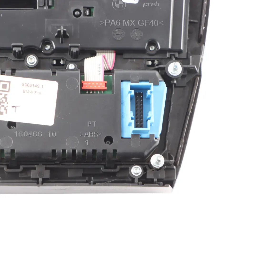 Panel Sterowania Klimatyzacją Przełączniki Przyciski do BMW F10 o numerze 9306149 BMW F10 Panel Sterowania Klimatyzacją Przełączniki Przyciski - SKU 9306149-1 - Numer Części 9306149