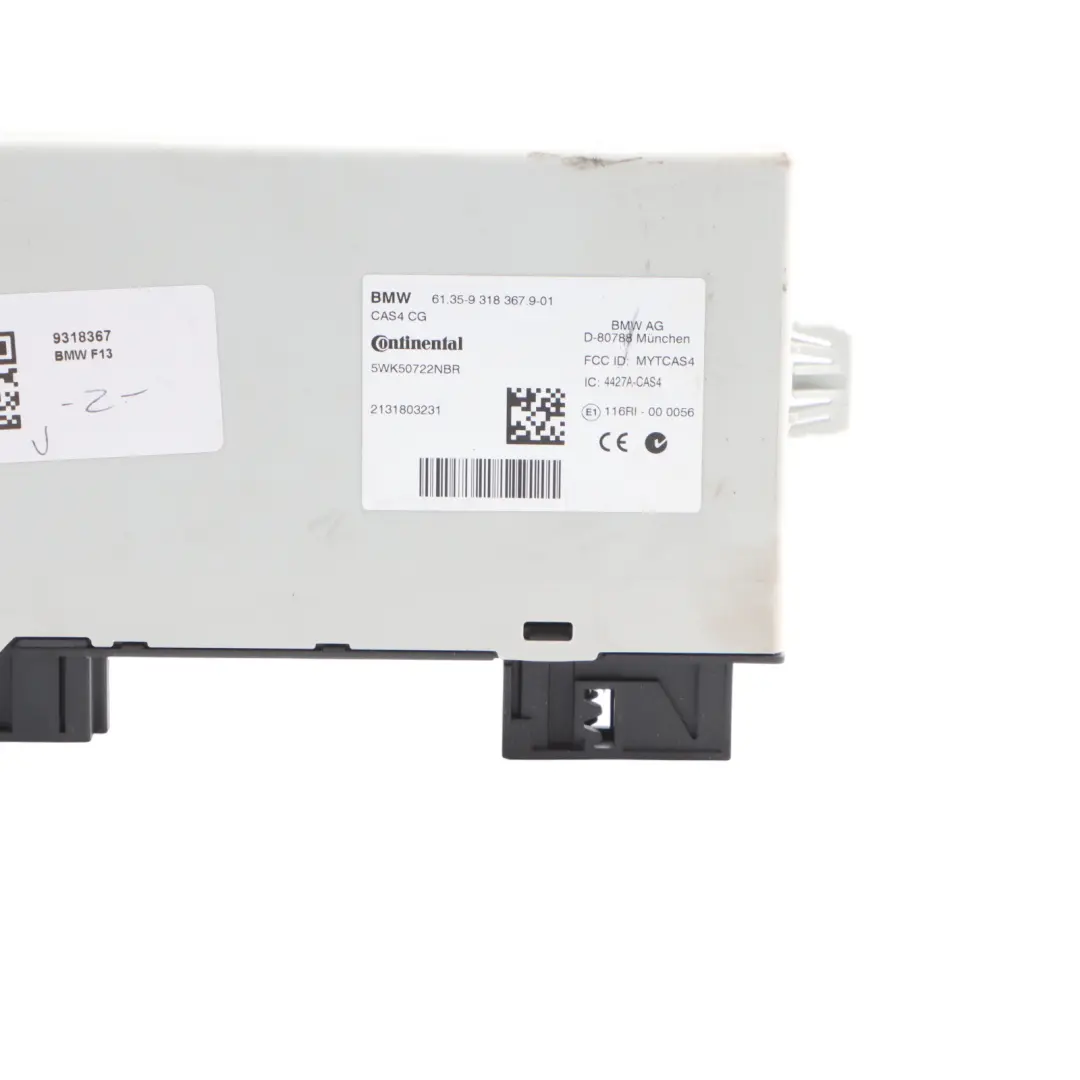 BMW F01 F02 F06 F07 GT F12 F13 CAS4 Control Unit Key Reading Module - SKU 9318367 - Part number 9318367
