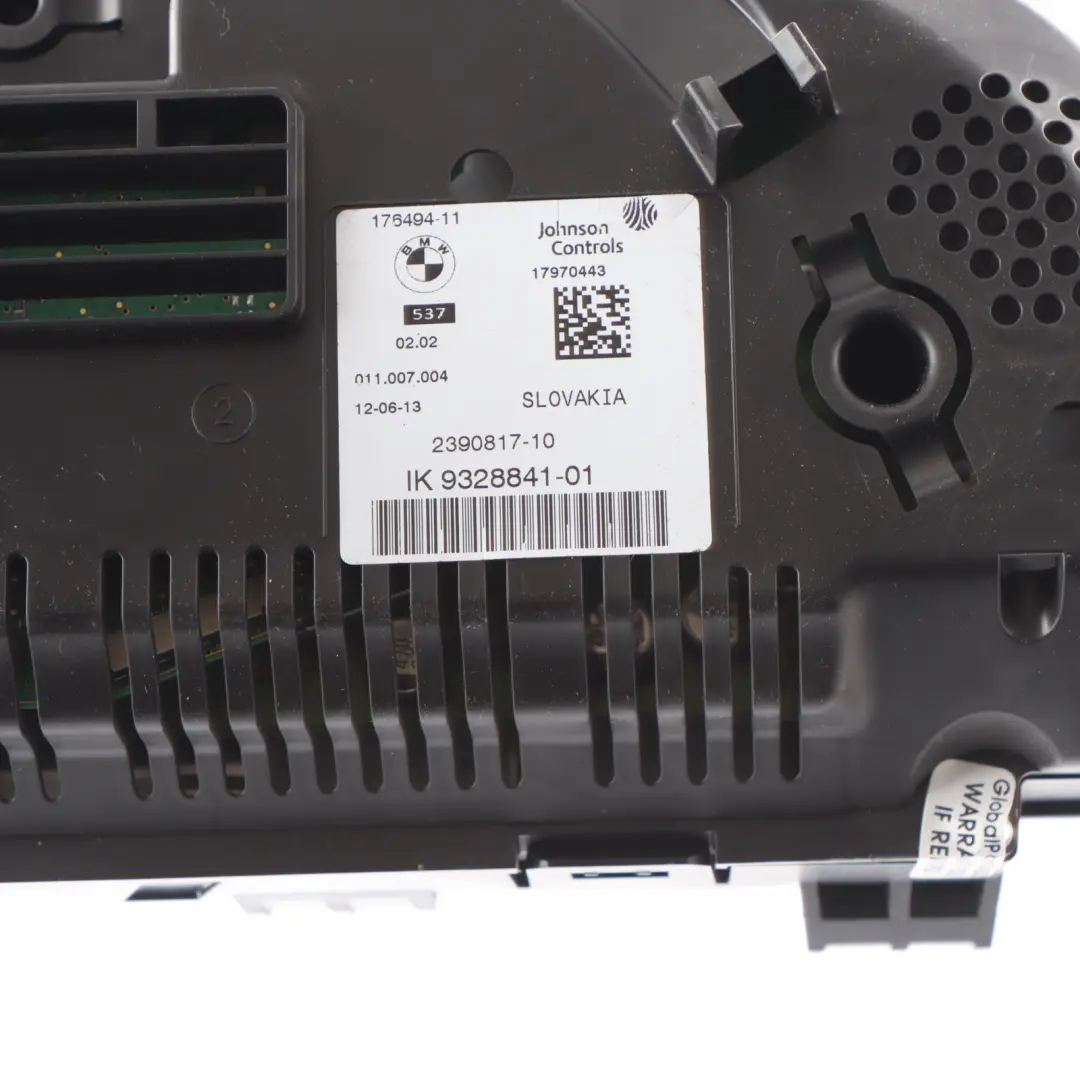 Instrument Cluster BMW F10 F11 Speedometer Diesel Automatic to with Part number 9328841 Instrument Cluster BMW F10 F11 Speedometer Diesel Automatic - SKU RHD-9328841 - Part number 9328841