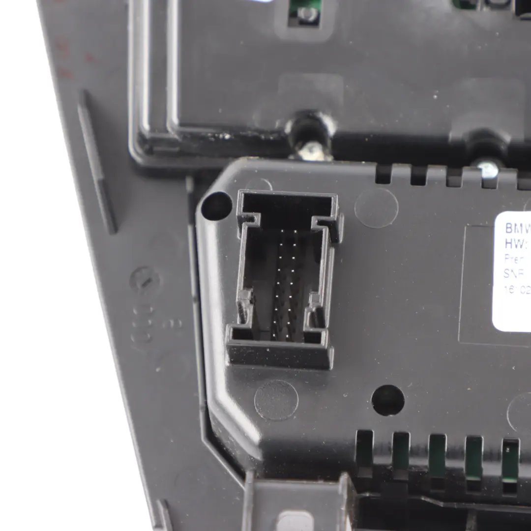 BMW F06 F12 F13 Radio Air Conditioning A/C Switch Control Unit Panel - SKU 9331847-1 - Part number 9331847