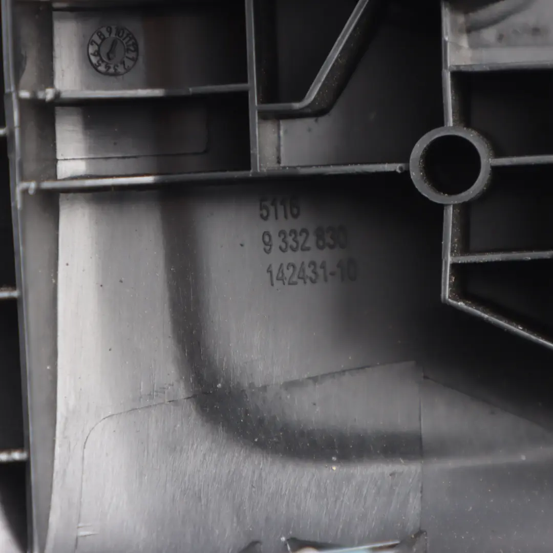 Centre Console End Cover 12V Lighter Trim Rear Black to Mini Countryman F60 with Part number 9332830 Mini Countryman F60 Centre Console End Cover 12V Lighter Trim Rear Black - SKU 9332830 - Part number 9332830