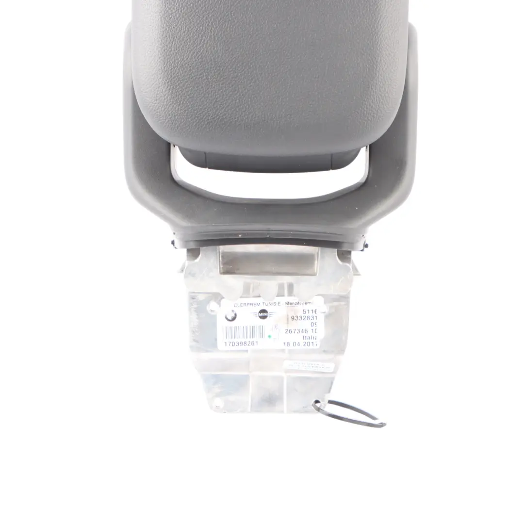 accoudoir console centrale panneau rangement noir pour Mini Countryman F60 à propos du numéro de pièce 9332831 Mini Countryman F60 accoudoir console centrale panneau rangement noir - SKU 9332831 - Numéro de pièce 9332831