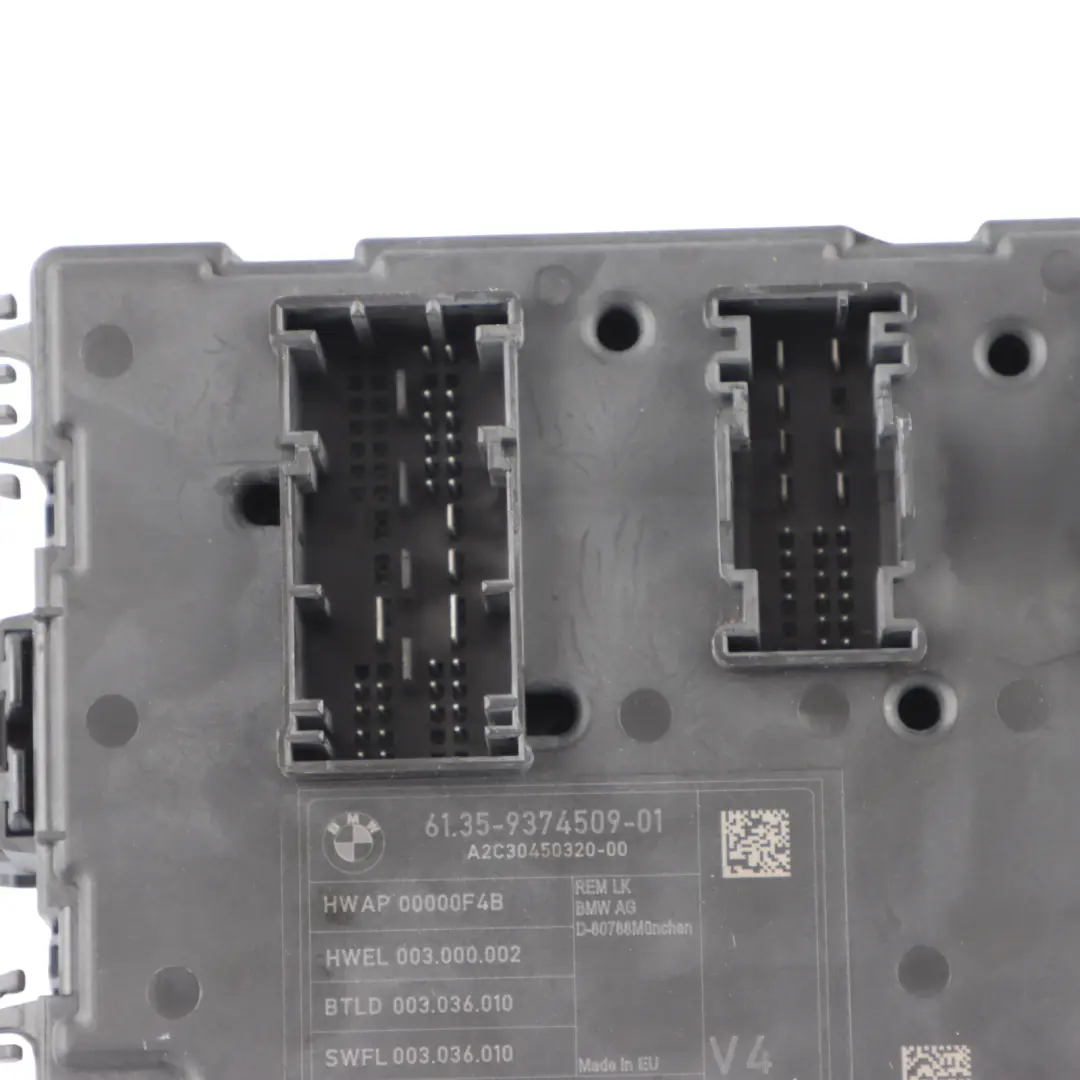 ECU Body Control Module BCM Electronic Box to BMW F21 with Part number 9374509 BMW F21 ECU Body Control Module BCM Electronic Box - SKU 9374509 - Part number 9374509