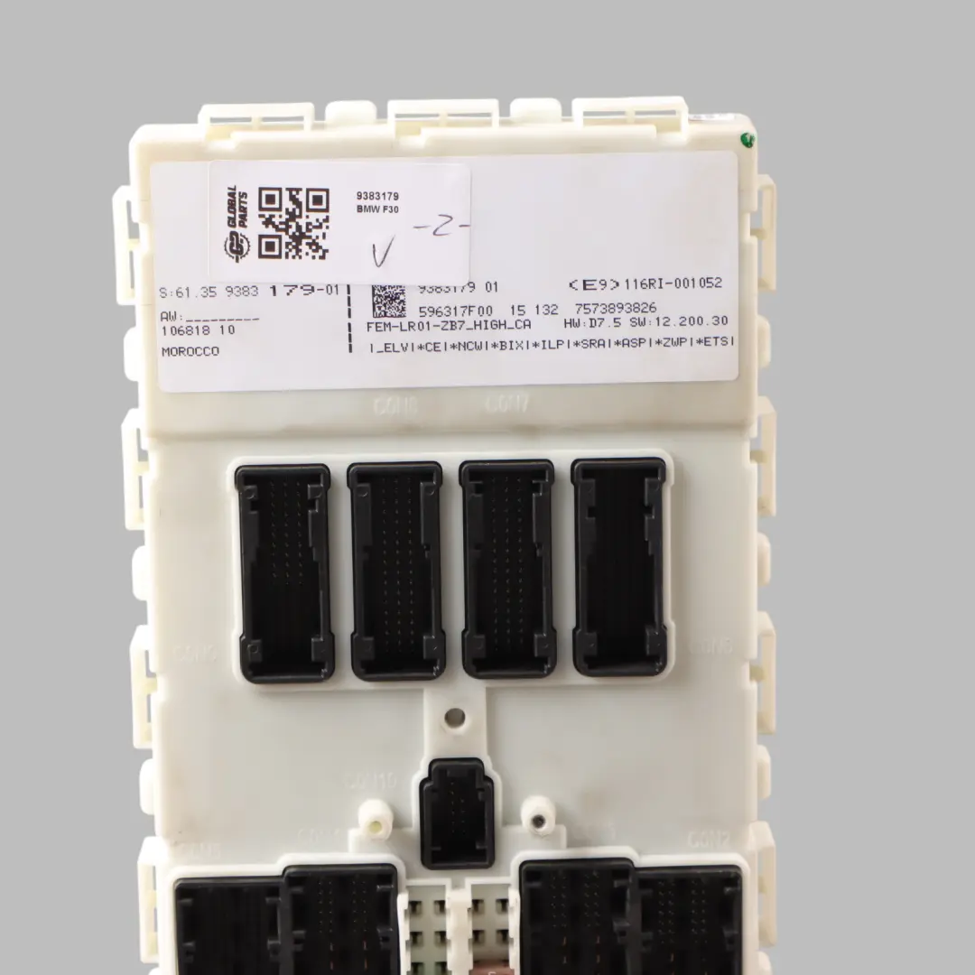  Control Unit BMW F20 F21 F22 F30 F31 F32 F36 FEM Module Unit - SKU 9383179 - Part number 9383179
