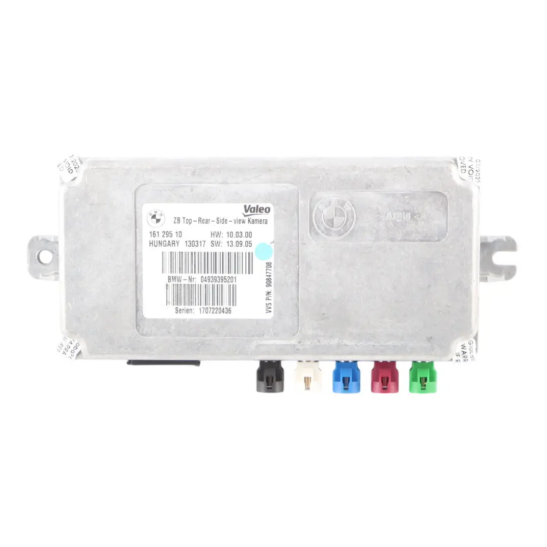 Side View Camera Module BMW F30 F31 F10 F11 F01 F02 Control Unit to Rear with Part number 9393952 Rear Side View Camera Module BMW F30 F31 F10 F11 F01 F02 Control Unit - SKU 9393952 - Part number 9393952