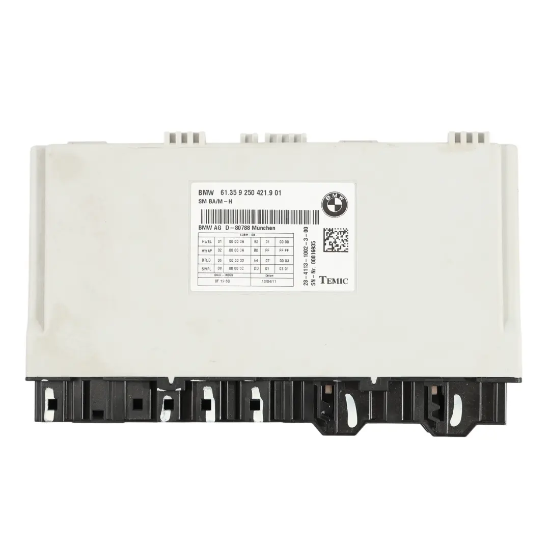  Sitzmodul BMW X4 F26 F20 F30 Fahrerseite Vorne Steuergerät ECU 9250421 - SKU 9459673-1 - Teilenummer 9459673