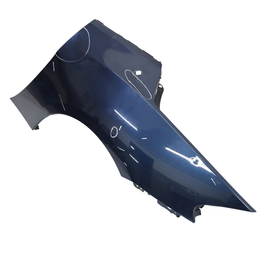 BMW Z4 E89 Guardabarros Lateral Trasero Izquierdo Tiefseeblau Blue - A76 - SKU 9633661-DSB - Número de pieza 9633661