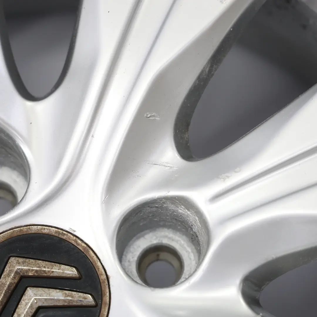 Citroen C3 Picasso Silver Alloy Wheel Rim 16" ET:23 6J to with Part number 9681810880 Citroen C3 Picasso Silver Alloy Wheel Rim 16" ET:23 6J - SKU 9681810880-1 - Part number 9681810880