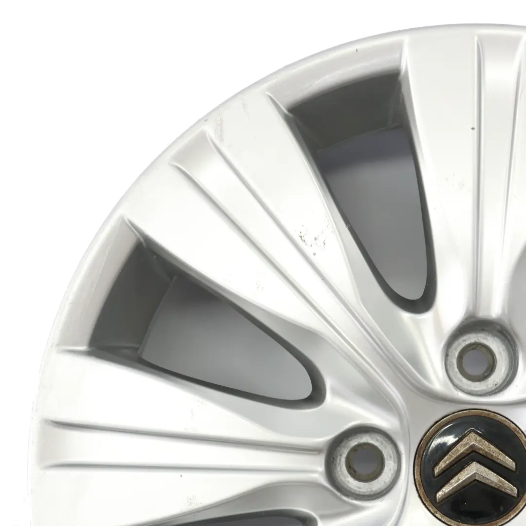  Citroen C3 Picasso Jante Alu Argent 16" ET:23 6J - SKU 9681810880-1 - Numéro de pièce 9681810880