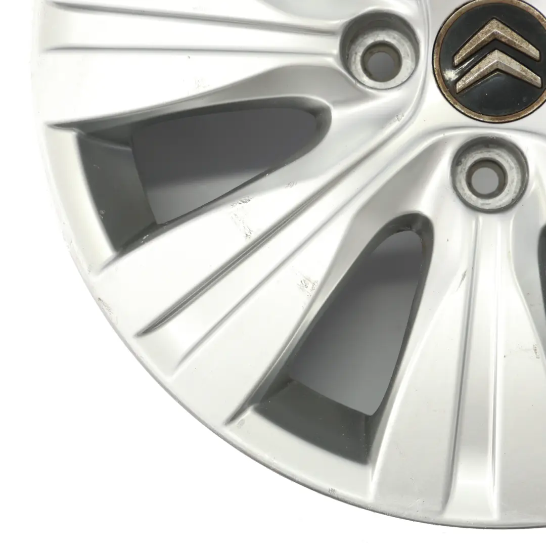  Citroen C3 Picasso Jante Alu Argent 16" ET:23 6J - SKU 9681810880-1 - Numéro de pièce 9681810880