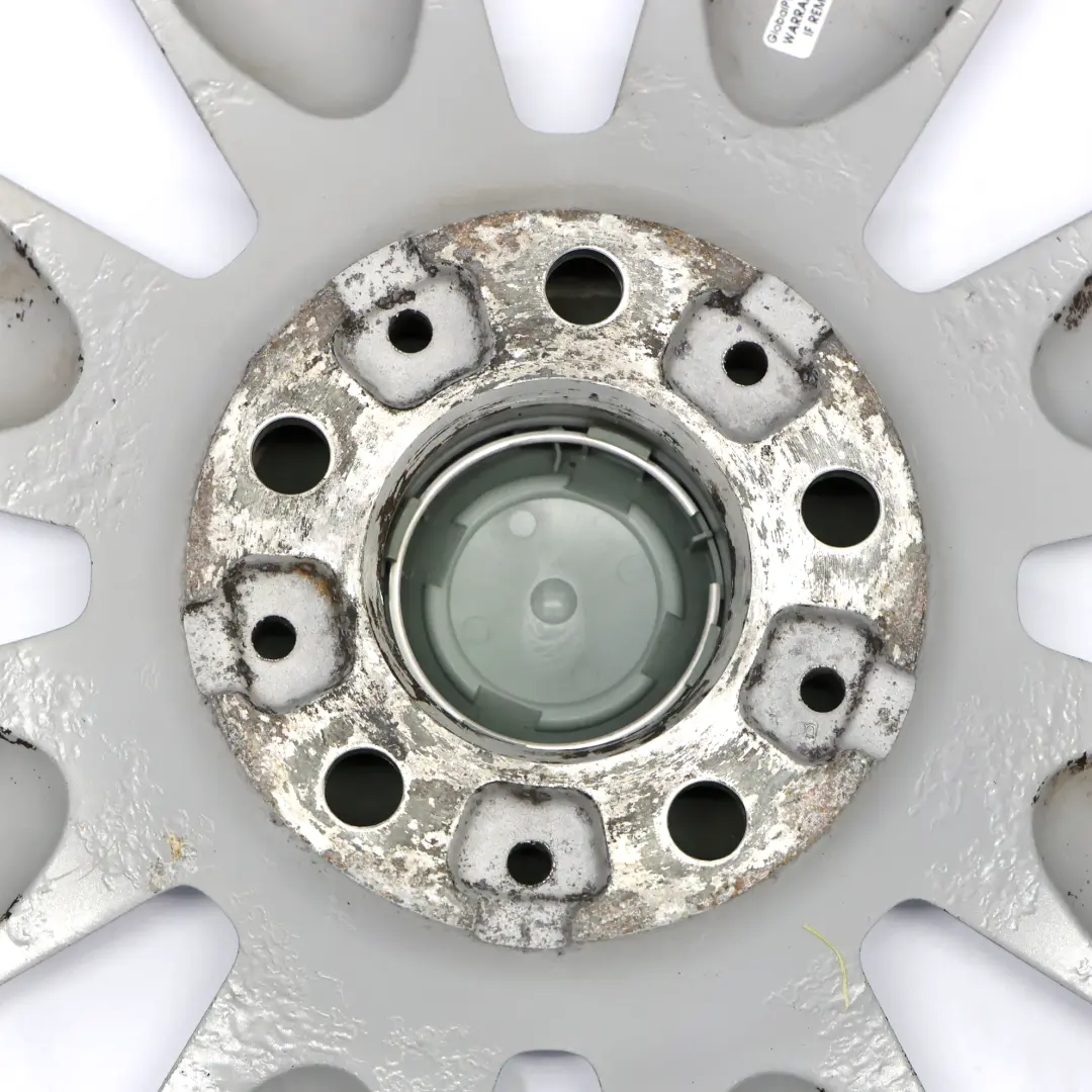 Mini Cooper R60 R61 Silver Wheel Alloy Rim 18" ET:52 7,5J Turbo Fan 126 - SKU 9803724-1 - Part number 9803724