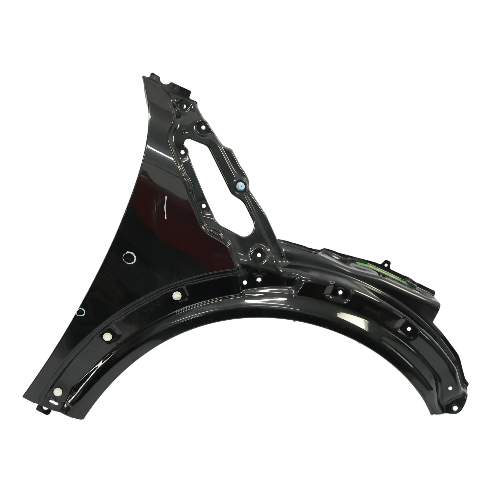 Mini R60 R61 Guardabarros Lateral Delantero Ala Derecha Negro Absoluto - B11