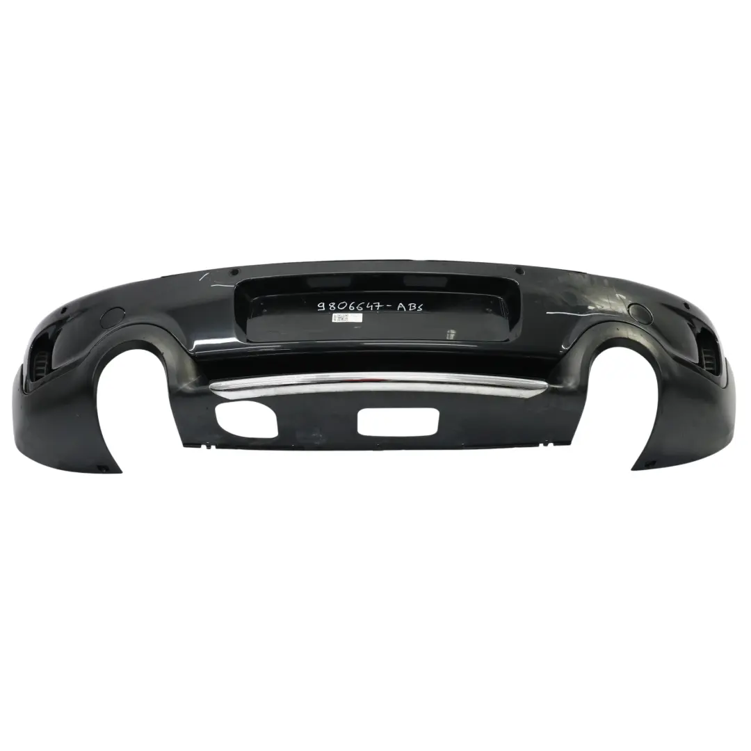  Heckstoßstange Mini Countryman R60 Cooper S PDC Absolute Black Metallic - B11 - SKU 9806647-ABS - Teilenummer 9806647