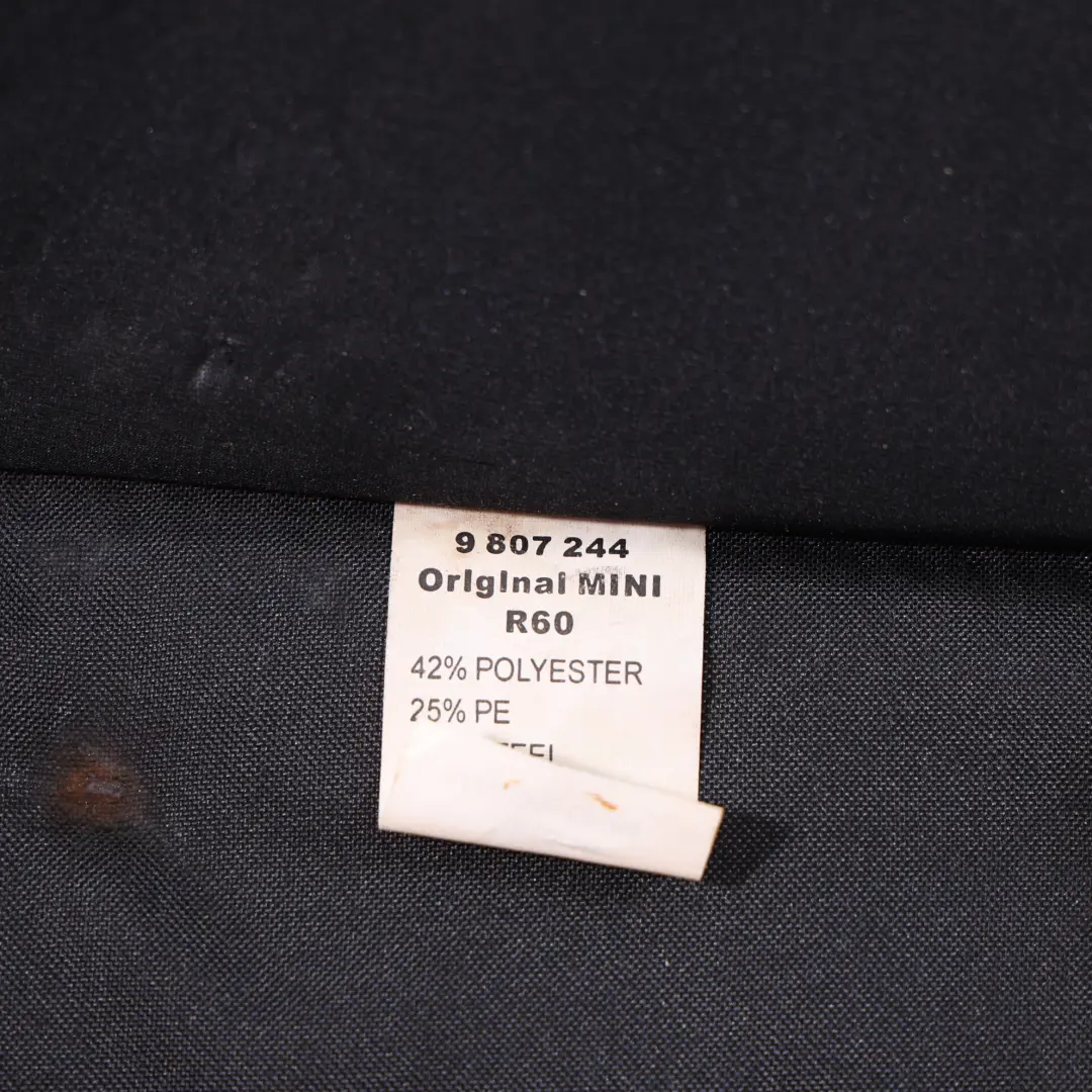 Kit Di Attrezzi Per Cric Di Sollevamento Borsa Portaoggetti per Mini R60 con numero di parte 9807244 Mini R60 Kit Di Attrezzi Per Cric Di Sollevamento Borsa Portaoggetti - SKU 9807244-1 - Numero di parte 9807244