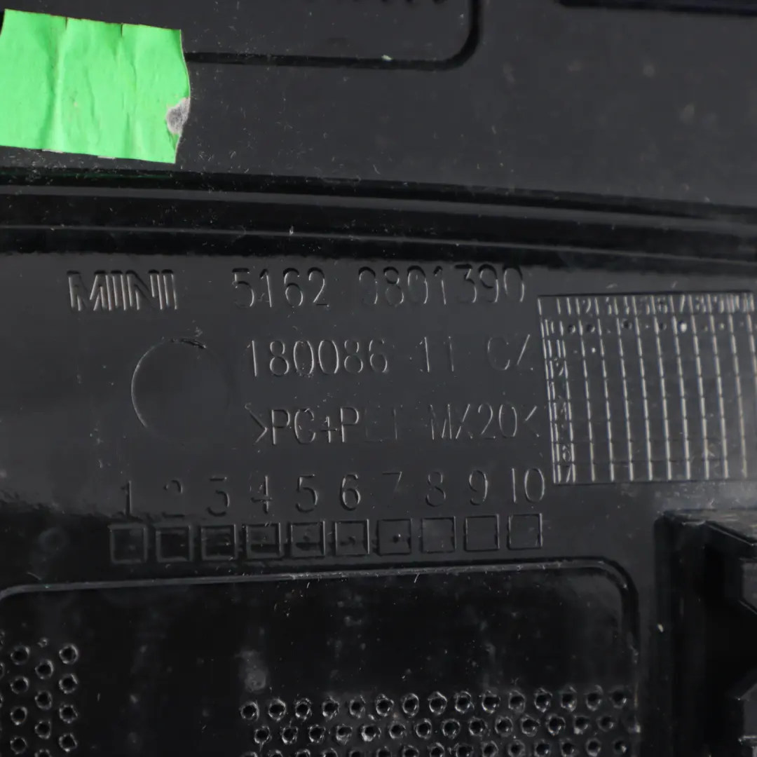 Rear Spoiler Mini Countryman R60 Tailgate Boot Trunk Trim Panel Black 9801389 - SKU 9811626-BLK3 - Part number 9811626