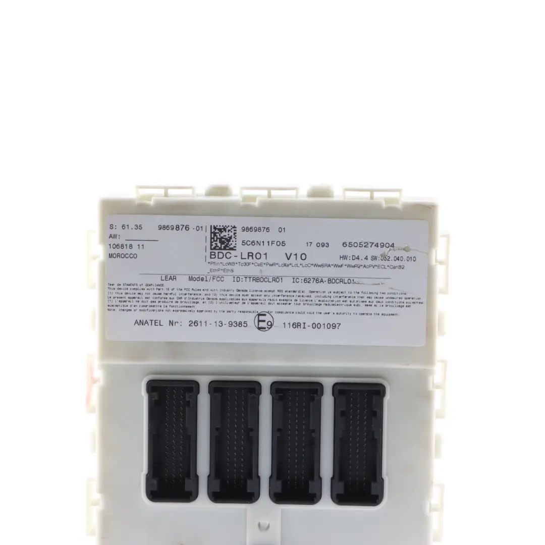Mini F60 Body Control Module ECU Control Unit BDC LR01 - SKU 9869876 - Part number 9869876