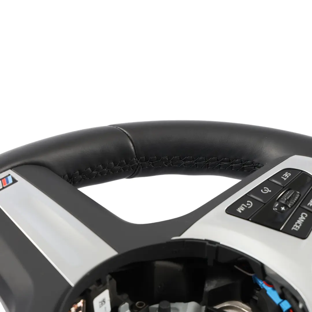  Steering Wheel BMW X3 G01 X4 G02 M Sport Black Leather Paddle Shift - SKU 9882621 - Part number 9882621