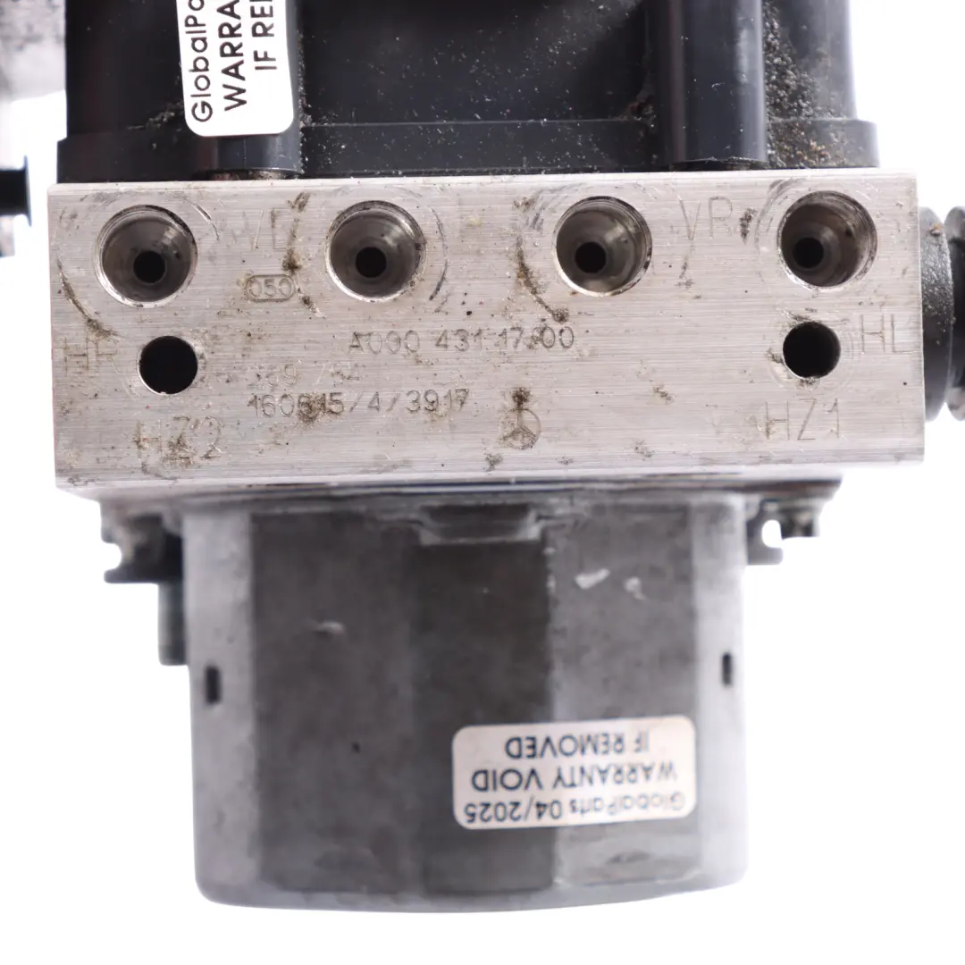 ABS Pump Modulator Brake Hydraulic Control Unit to Mercedes X156 with Part number A0004311700 Mercedes X156 ABS Pump Modulator Brake Hydraulic Control Unit - SKU A0004311700 - Part number A0004311700