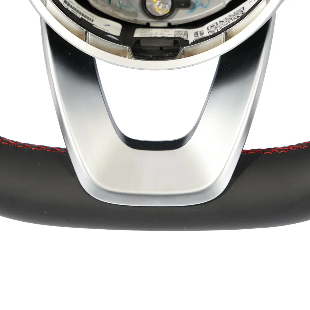 Steering Wheel Mercedes W177 W247 NEW Black Leather Paddle Shift Red Threads to with Part number A0004609102 Steering Wheel Mercedes W177 W247 NEW Black Leather Paddle Shift Red Threads - SKU A0004609102-1 - Part number A0004609102