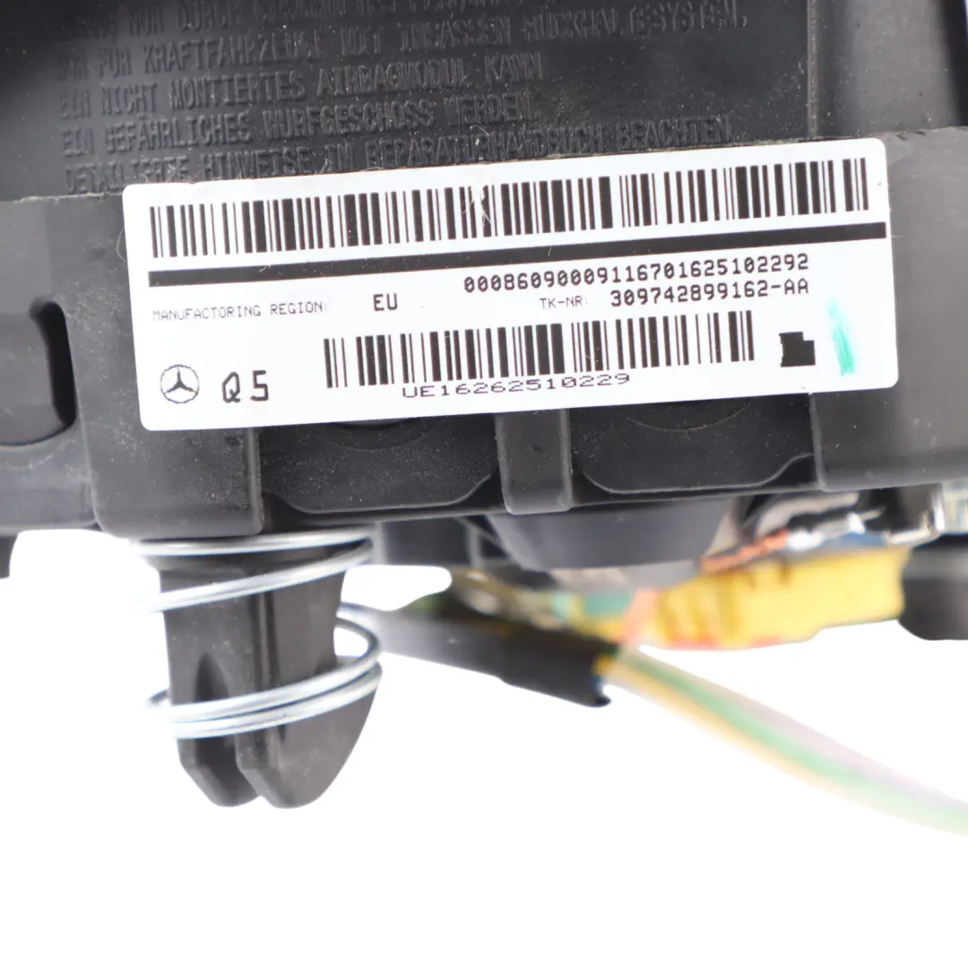 Mercedes X253 Air Module AMG Steering Wheel Air Unit Black - SKU A0008609000 - Part number A0008609000