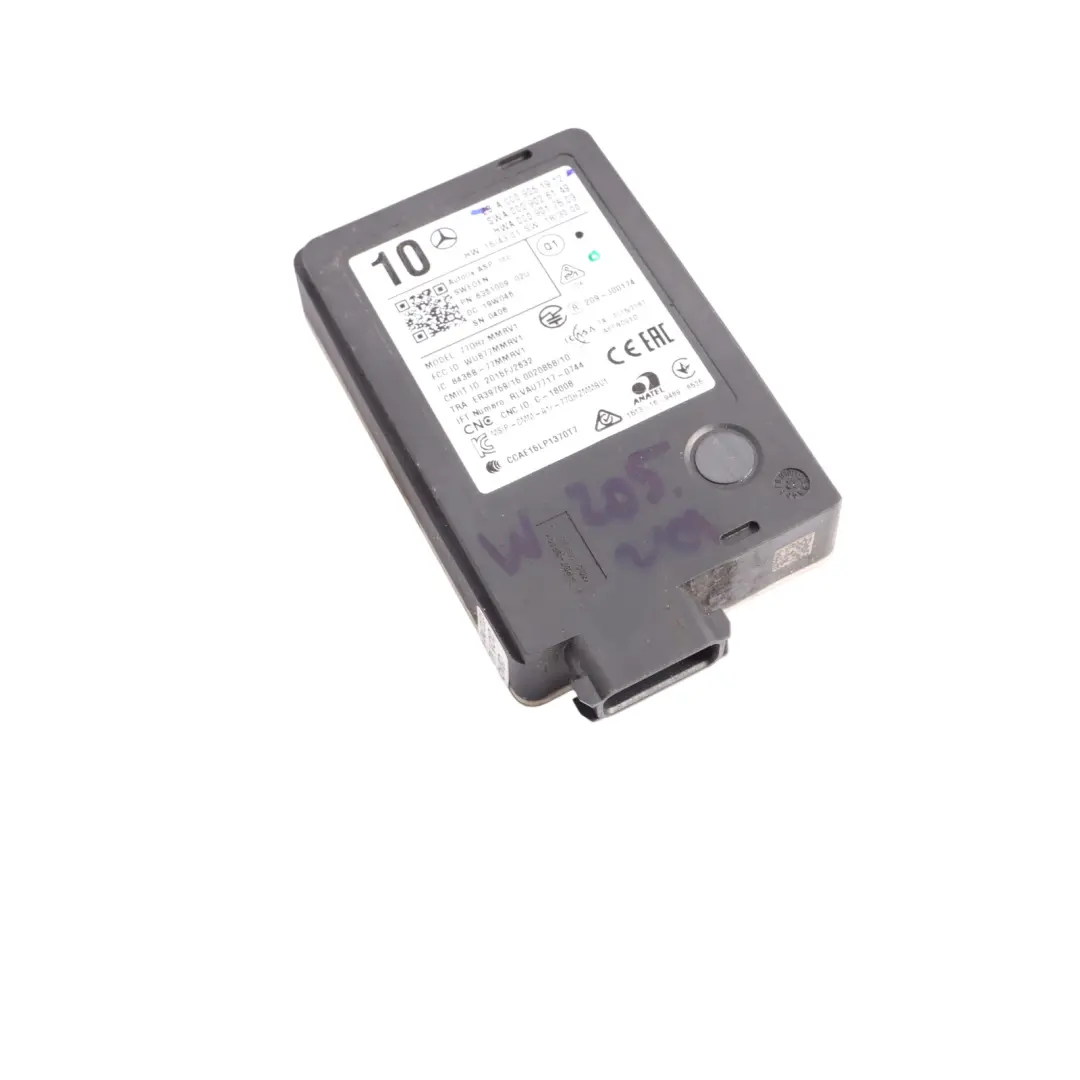 Radar Sensor Mercedes W177 W205 W213 Distronic Control Unit Module to with Part number A0009051912 Radar Sensor Mercedes W177 W205 W213 Distronic Control Unit Module - SKU A0009051912 - Part number A0009051912