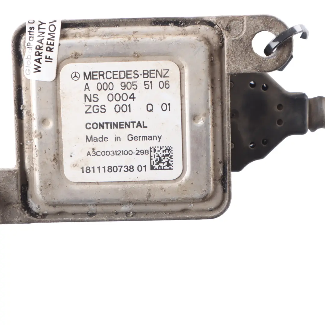 Exhaust Lambda Nox Oxygen Sensor to Mercedes C207 with Part number A0009055106 Mercedes C207 Exhaust Lambda Nox Oxygen Sensor - SKU A0009055106 - Part number A0009055106